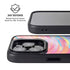 Rainbow Wave Brush Stroke by Etta Vee iPhone 16 Pro Kickstand Case